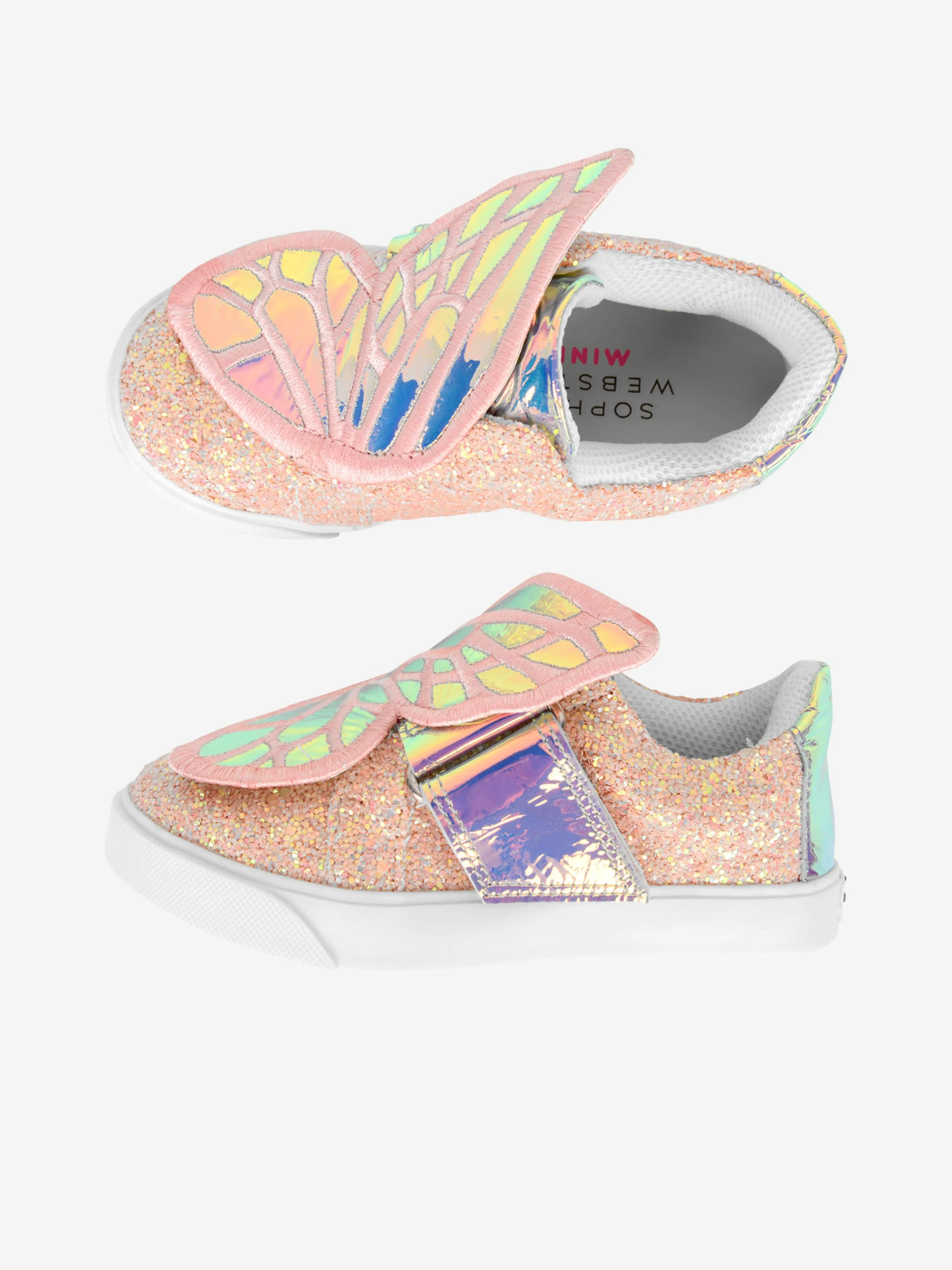 Sophia Webster Glitter Trainers