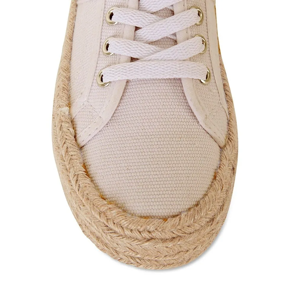 Static Sneaker in Blush Canvas