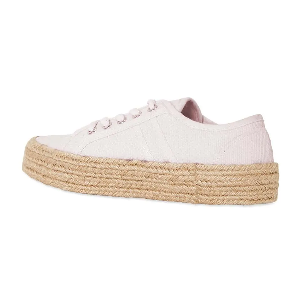 Static Sneaker in Blush Canvas