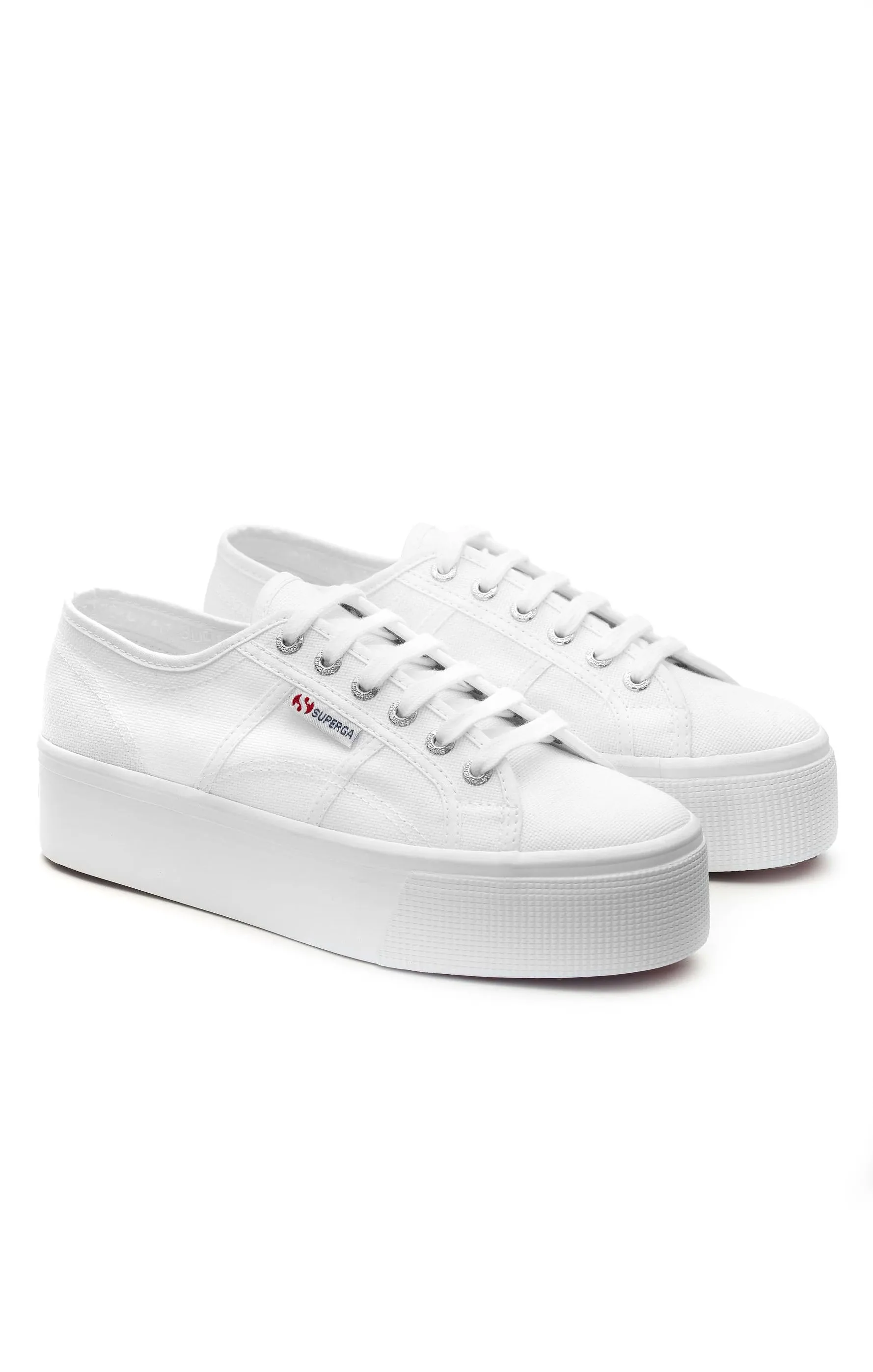 Superga 2790 Platform Sneakers ~ White