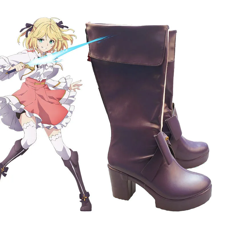 The Magical Revolution of the Reincarnated Princess and the Genius Young Lady Anne-Sophia Von Palletia Shoes Cosplay Boots