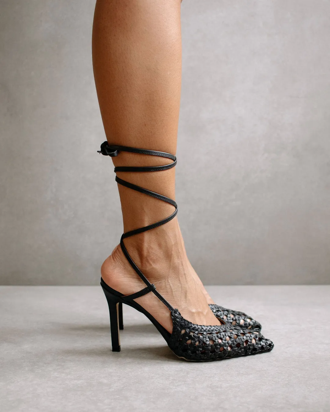 The Sandstorm Sandal by Alohas - Black