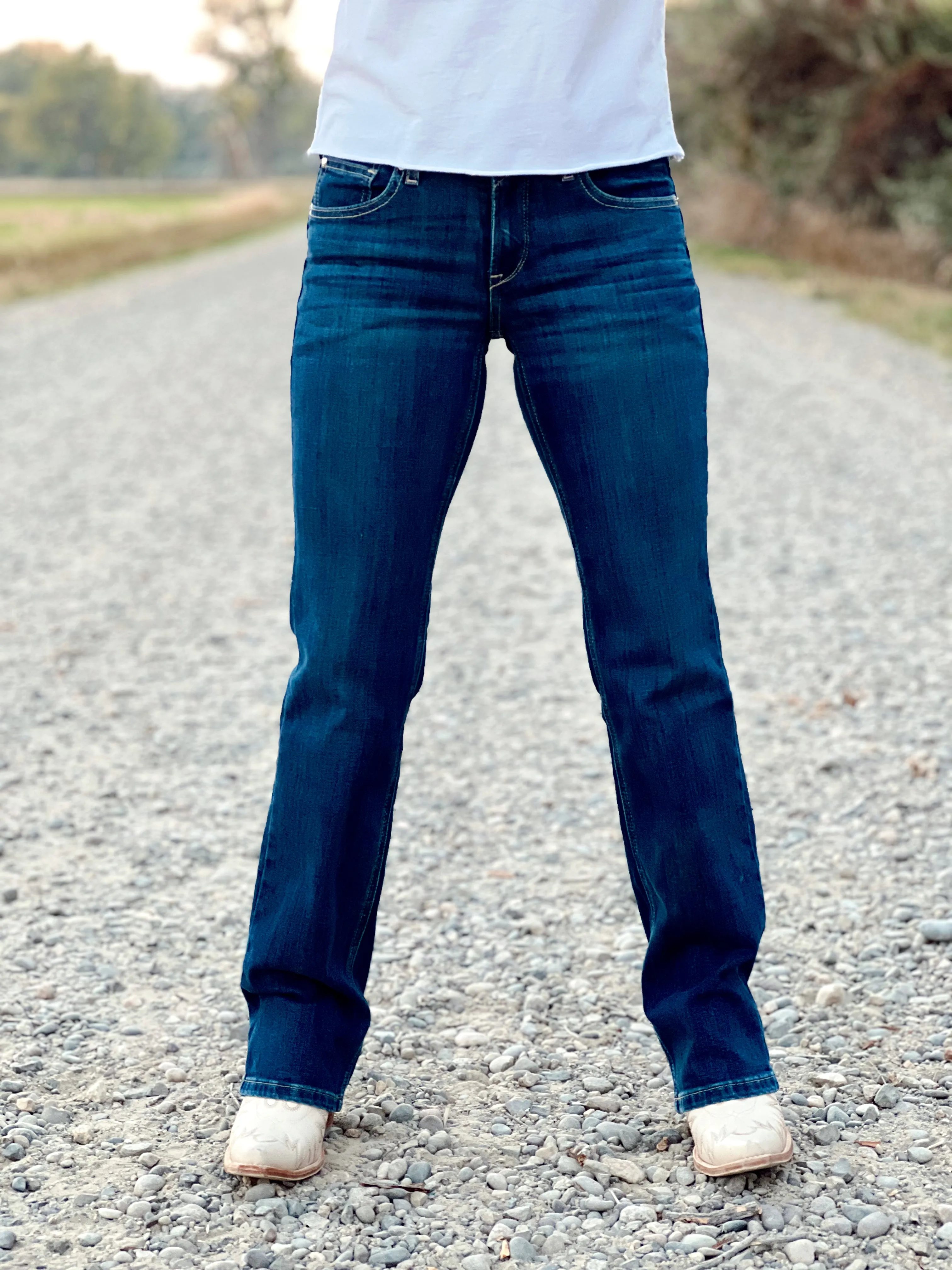 The Wynonna Perfect Rise Straight Leg Jean