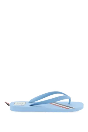 Thom browne signature stripe rubber flip flop