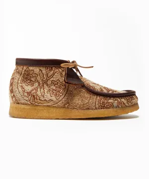 Todd Snyder x Clarks Originals Brown Paisley Wallabee Boot