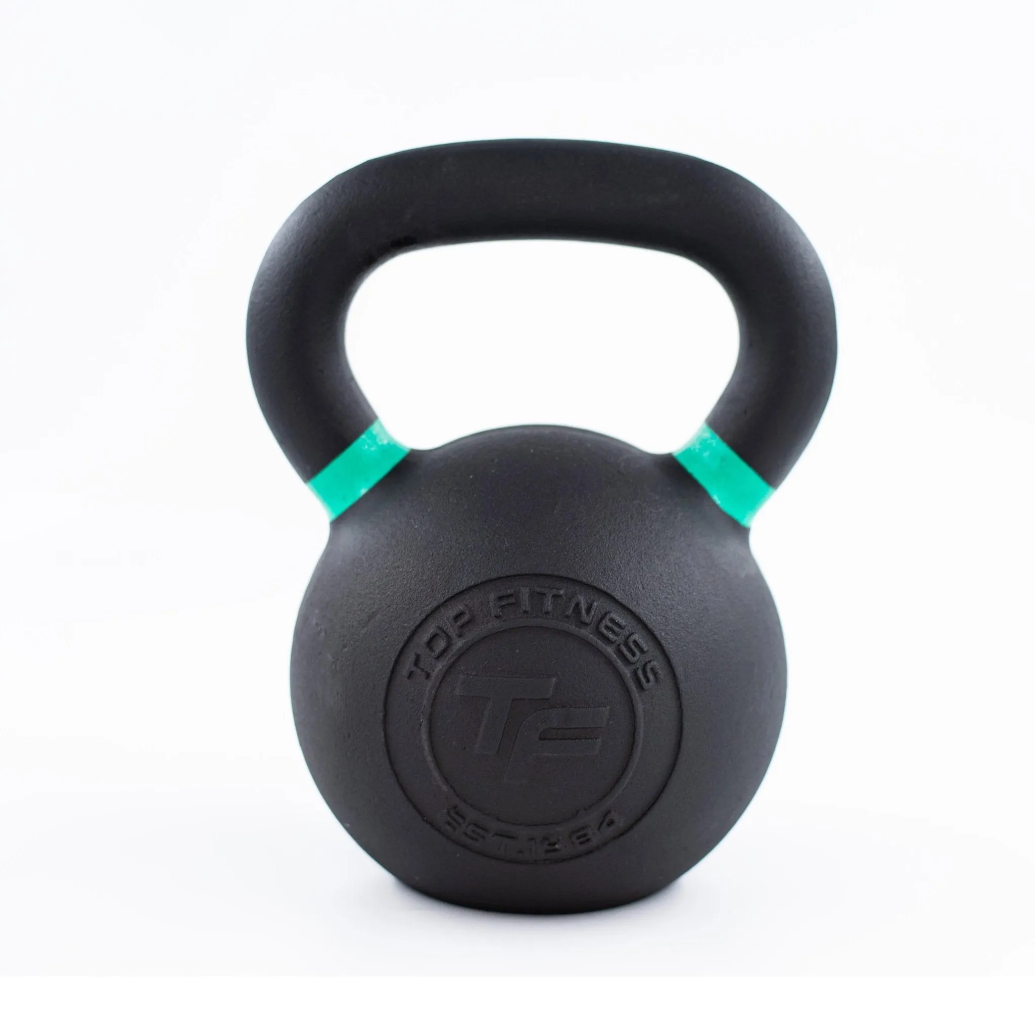 Top Fitness Cast Iron Kettlebell  (Color-Coded)