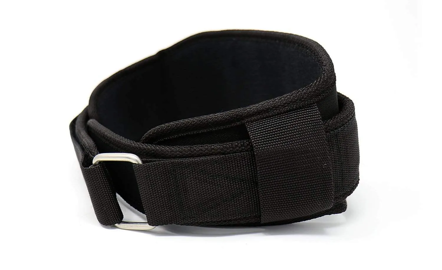 TUFF 4.5" Nylon Weightlifting  Belt - All Black