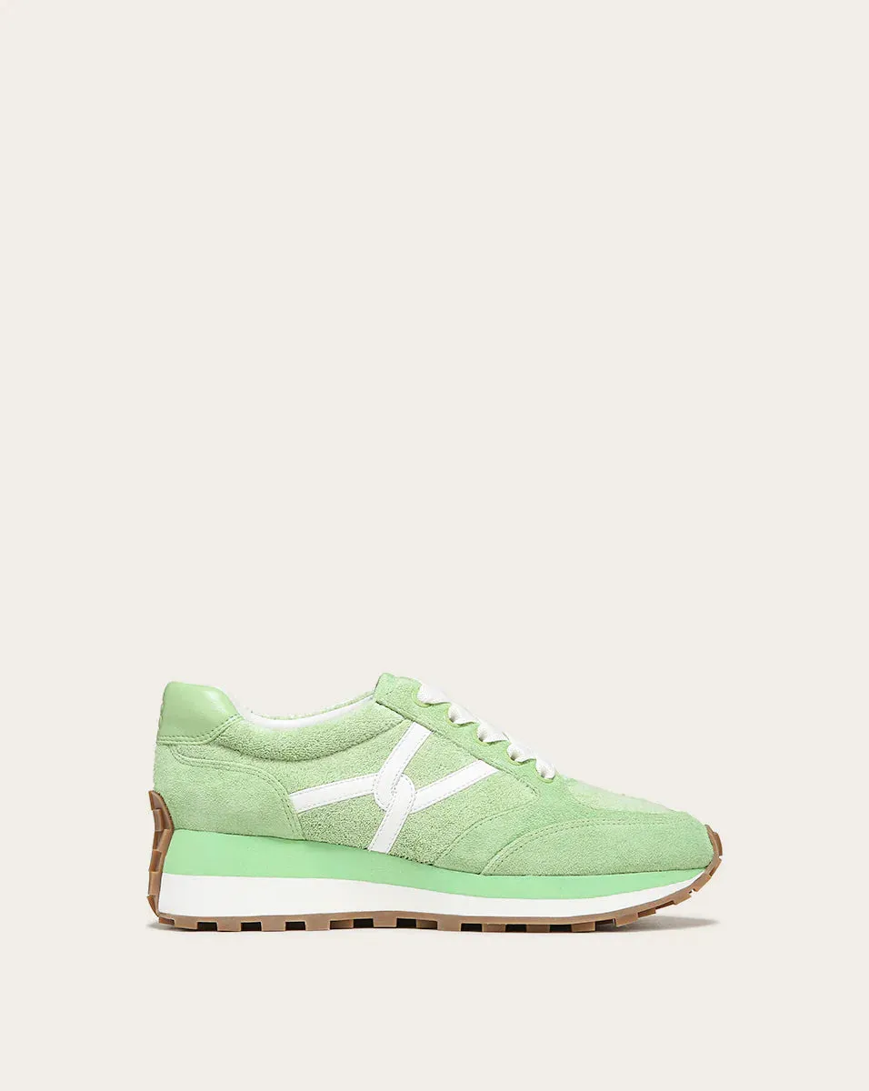 Valentina Sneaker - Matcha Green