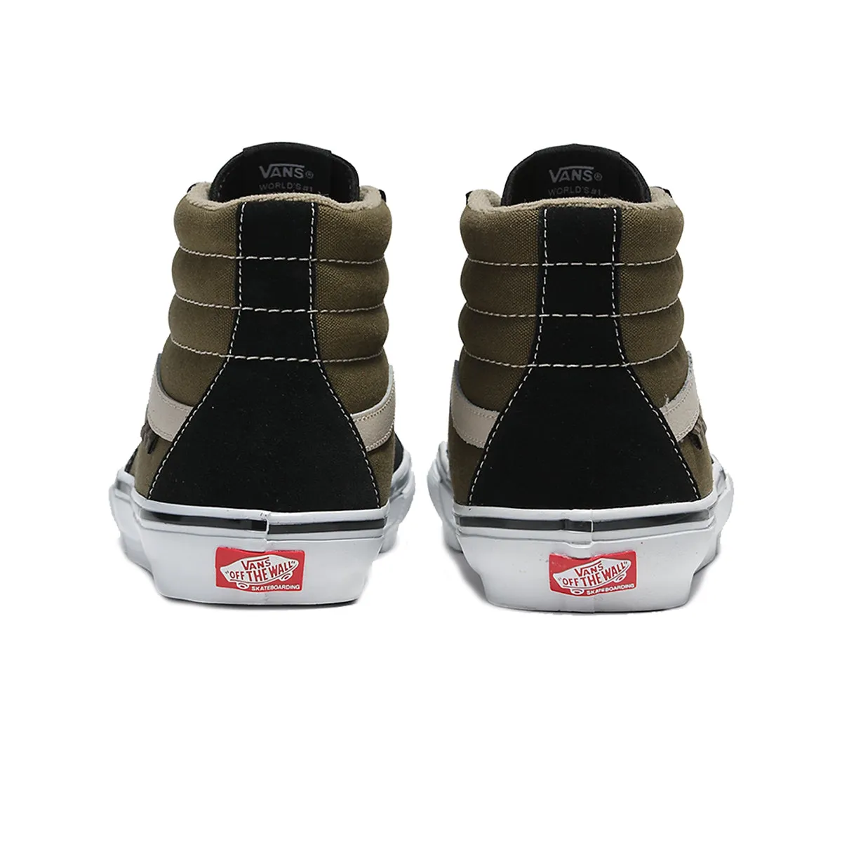 Vans Skate Sk8-Hi - Black/Olive