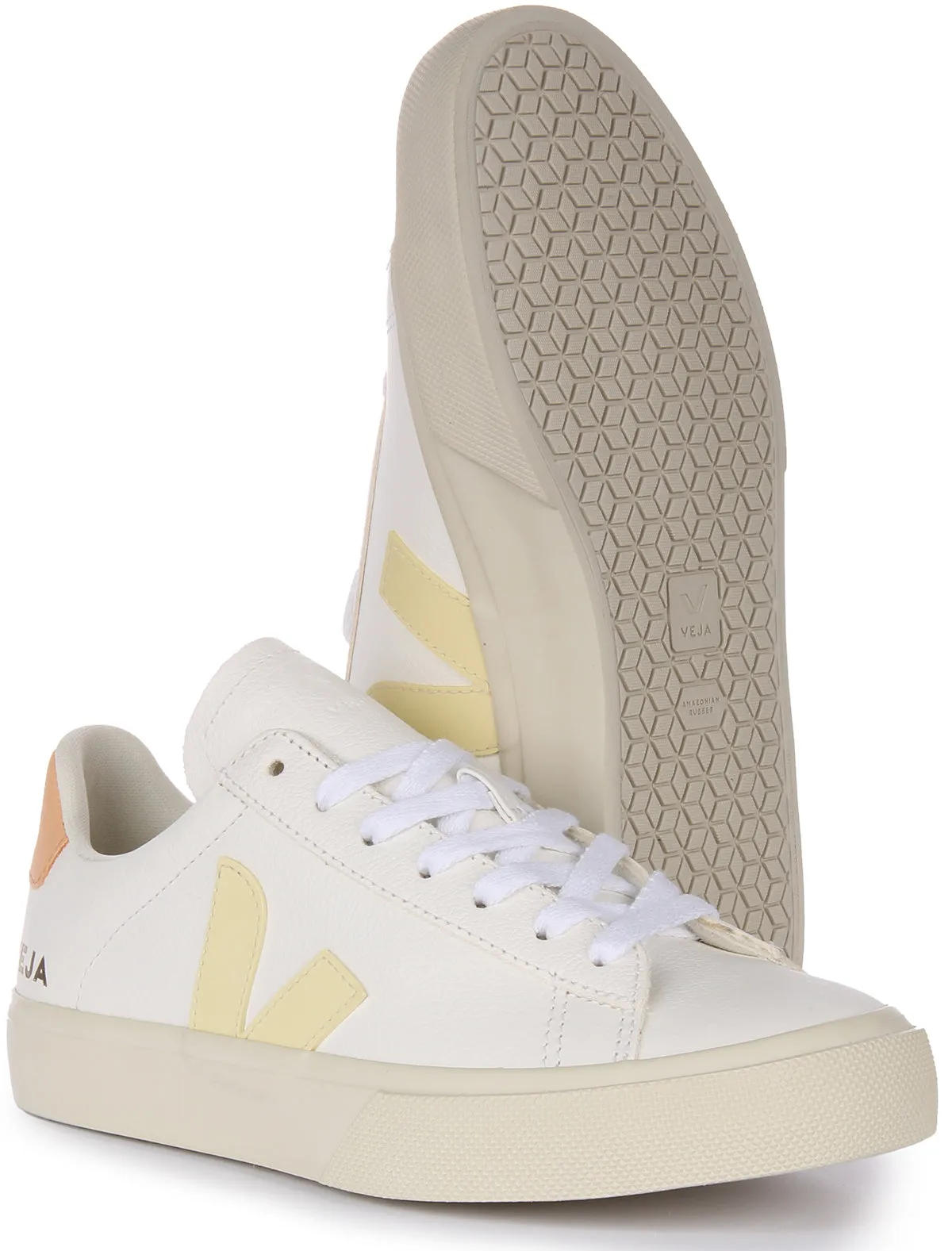 Veja Campo Chromefree In White Multi For Women