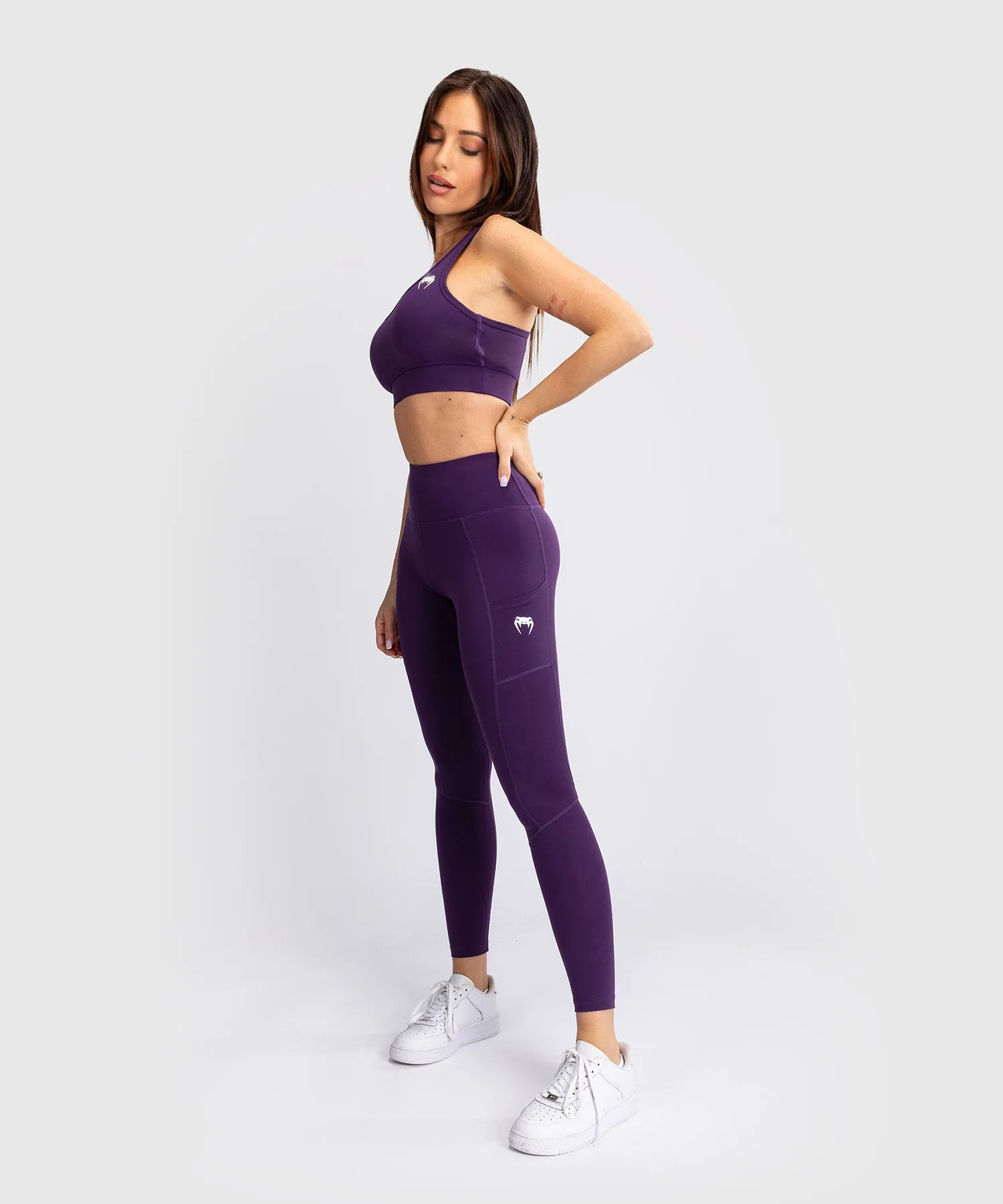 Venum Essential Women's Performance Leggings - Deep Purple