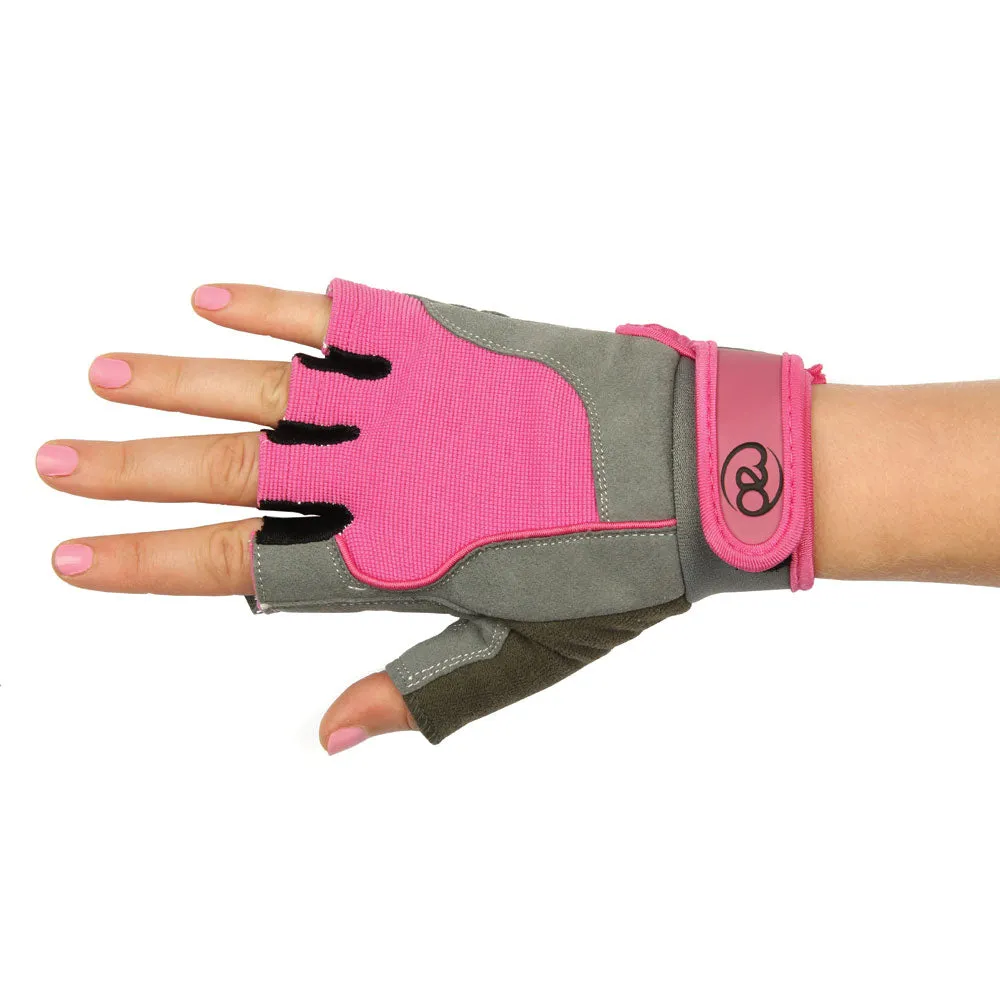 Women's Cross Training Gloves - Available In Pink or Blue