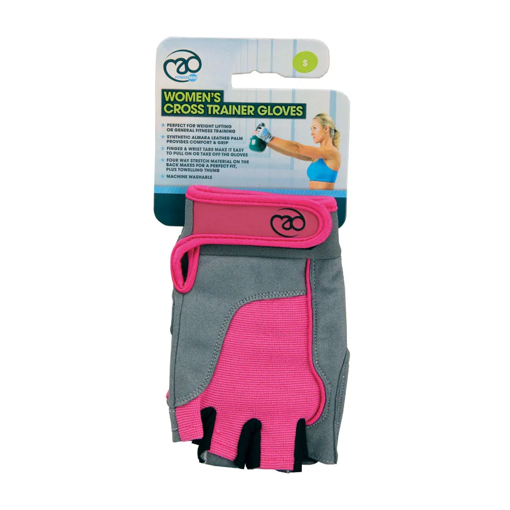 Women's Cross Training Gloves - Available In Pink or Blue